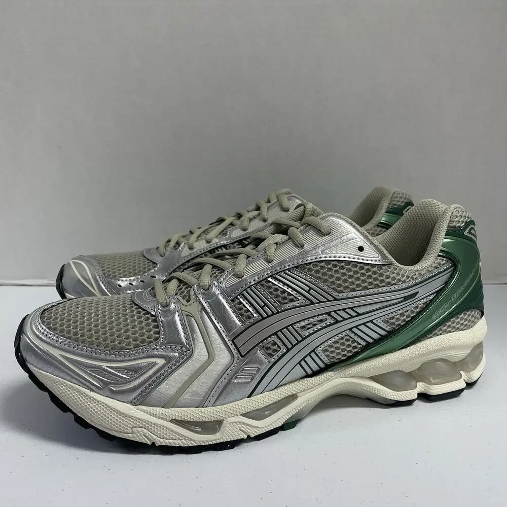 ASICS Gel Kayano 14 Dried Leaf Pure Silver 1203A537 300 Size 9.5 Men Mesh Runner